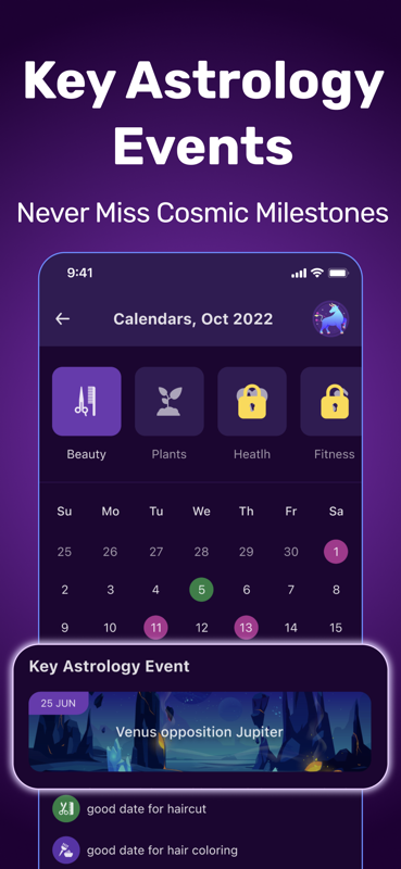 Key Astrology Events - Never Miss Cosmic Milestones